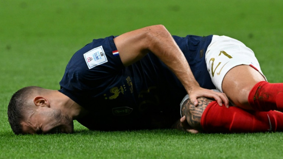 Lucas Hern&aacute;ndez sufri&oacute; la rotura del ligamento cruzado de la rodilla derecha