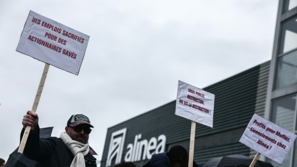A Aubagne, la "tristesse" des salari&eacute;s d'Alinea, menac&eacute;e de liquidation