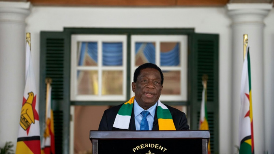 Simbabwes Pr&auml;sident Mnangagwa wird nach umstrittener Wiederwahl vereidigt