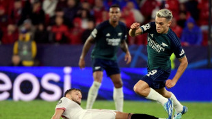 Ligue des champions: Arsenal s'en sort &agrave; S&eacute;ville et d&eacute;tr&ocirc;ne Lens