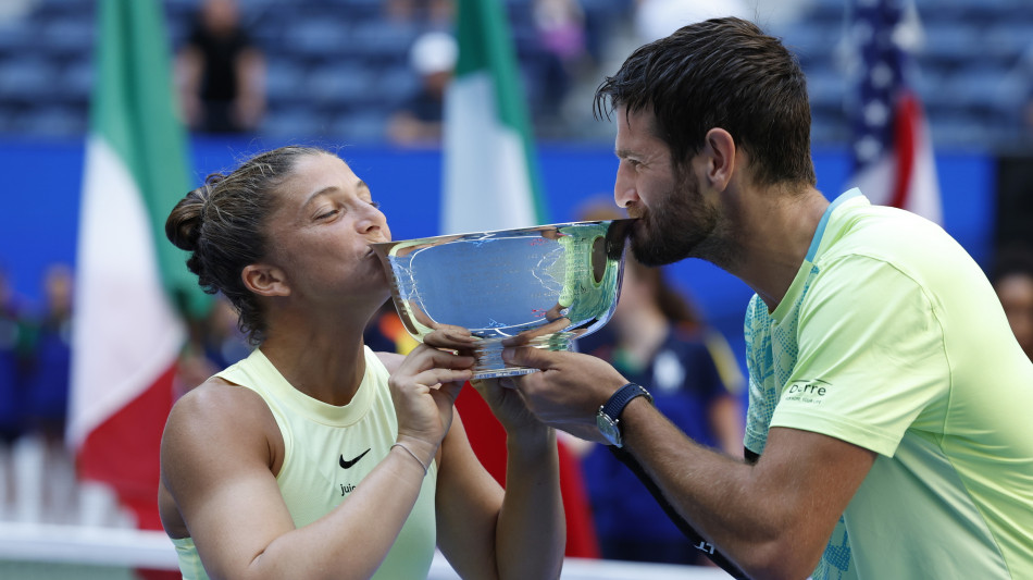 Errani-Vavassori nella storia,&egrave; il primo Slam italiano nel misto