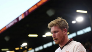 Angleterre: De Bruyne risque trois &agrave; quatre mois d'absence (Guardiola)