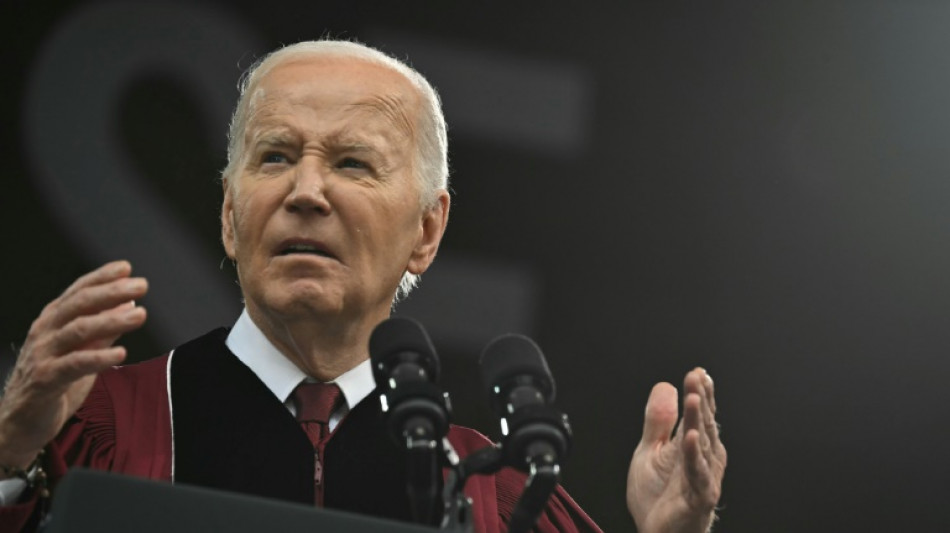 A l'universit&eacute; de Martin Luther King, Joe Biden promet d'&eacute;couter les manifestations pour Gaza