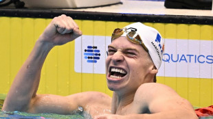 Mondiaux de natation: record du monde pour le Fran&ccedil;ais Marchand, sacr&eacute; sur 400m 4 nages