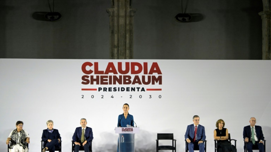 Mexikos designierte Pr&auml;sidentin Sheinbaum besetzt erste wichtige Ministerposten 