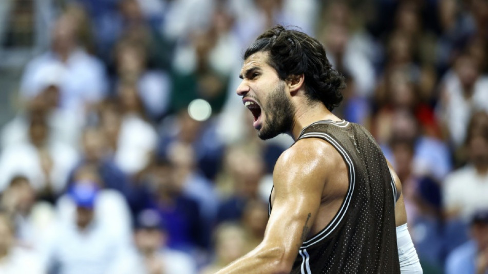 Alcaraz rallies to reach US Open third round, Sabalenka storms through