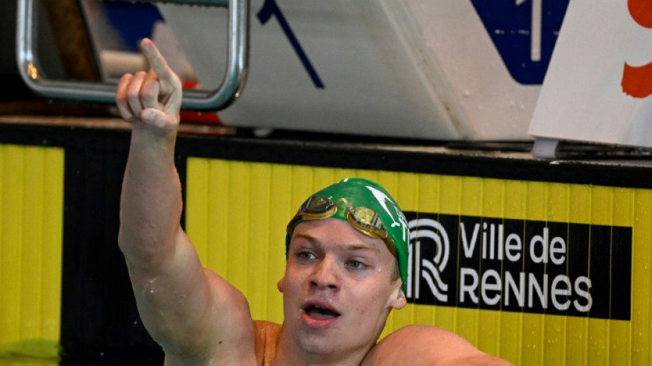 Natation: L&eacute;on Marchand brille encore, les dossistes au rendez-vous