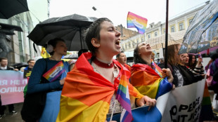A Kiev, premi&egrave;re Marche des fiert&eacute;s depuis l'invasion russe 