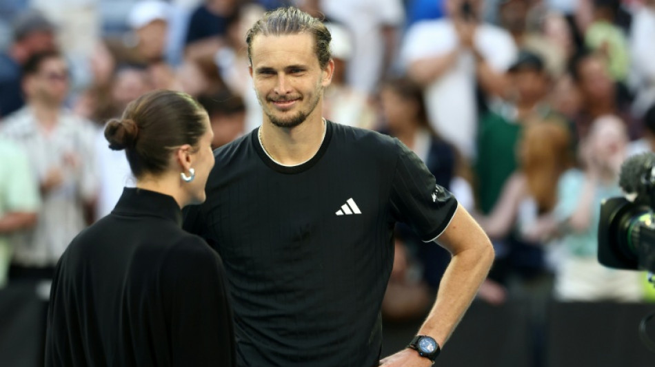 'Don't want to jinx it' as Zverev barrels into Melbourne quarters