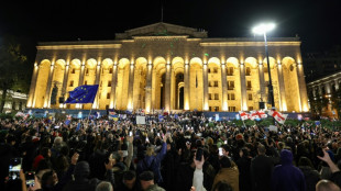 G&eacute;orgie: des milliers de manifestants d&eacute;noncent des l&eacute;gislatives "vol&eacute;es"