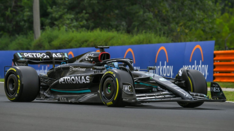 Russell (Mercedes) domina la primera sesi&oacute;n de libres en el GP de Hungr&iacute;a de F1