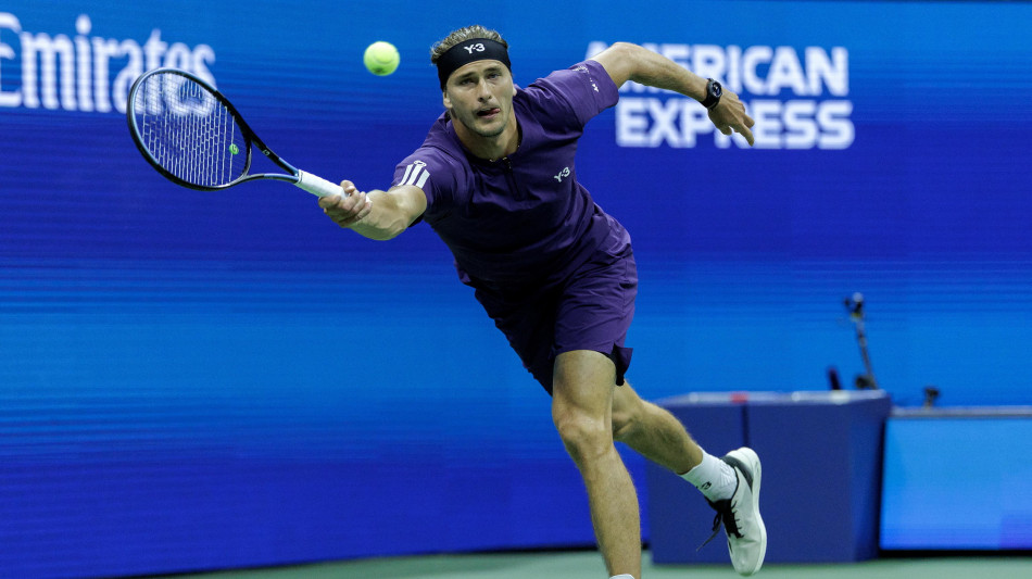 US Open: Zverev al secondo turno