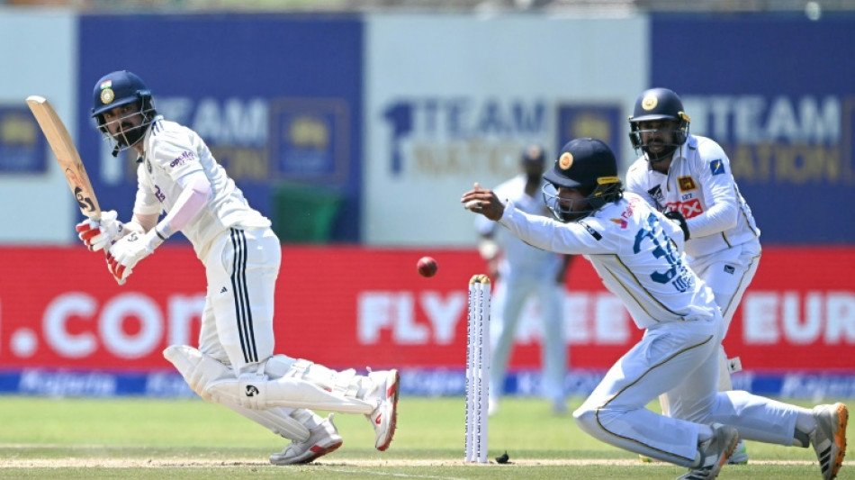 India's Padikkal, Rahul hit half-centuries in Sri Lanka Test