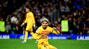 Araujo snatches Barca win against dominant Real Sociedad