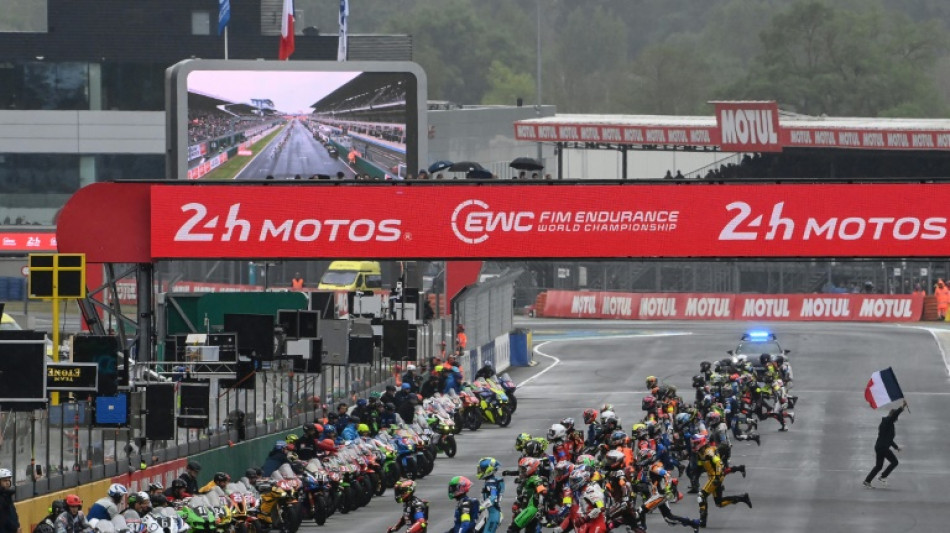 24 Heures motos: au Mans, BMW prend les devants sous la pluie