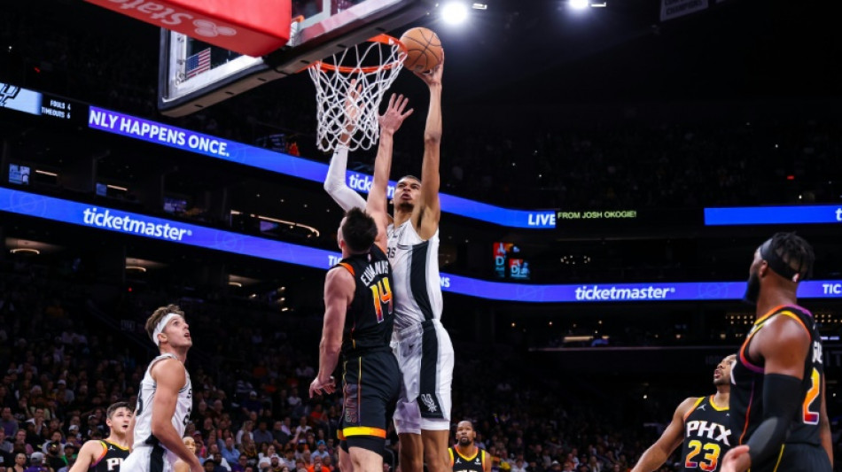 NBA: Wembanyama et les Spurs renversants &agrave; Phoenix