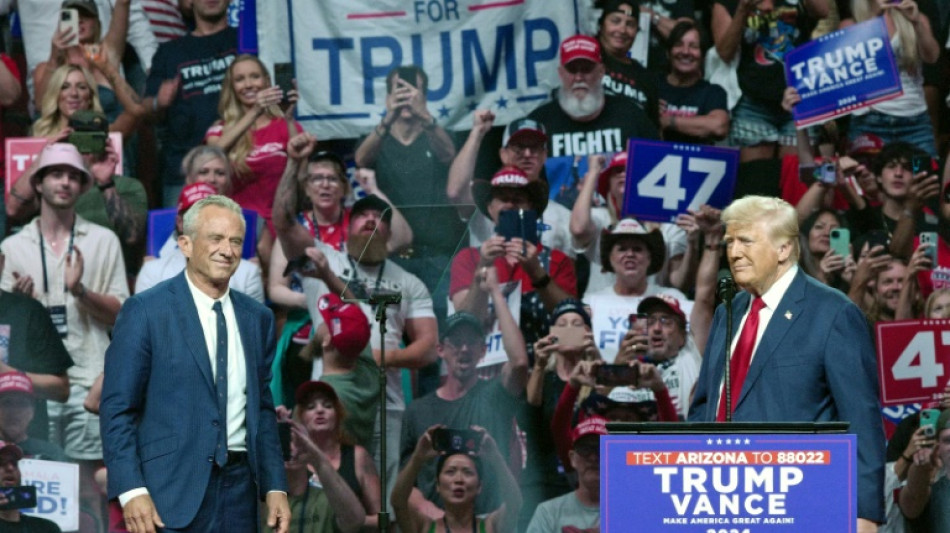 US-Pr&auml;sidentschaftswahl: Kennedy setzt Wahlkampagne aus und tritt mit Trump auf