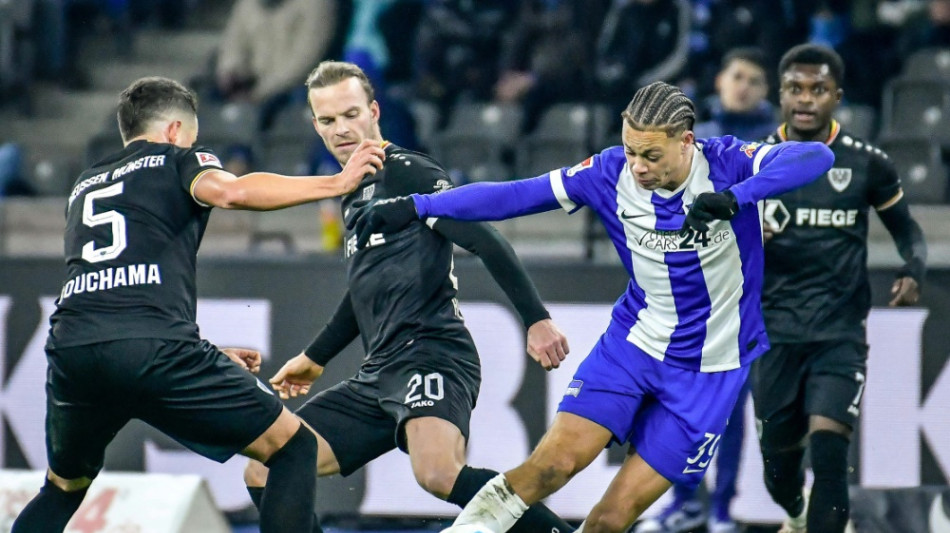 N&auml;chster R&uuml;ckschlag: Hertha verliert gegen M&uuml;nster