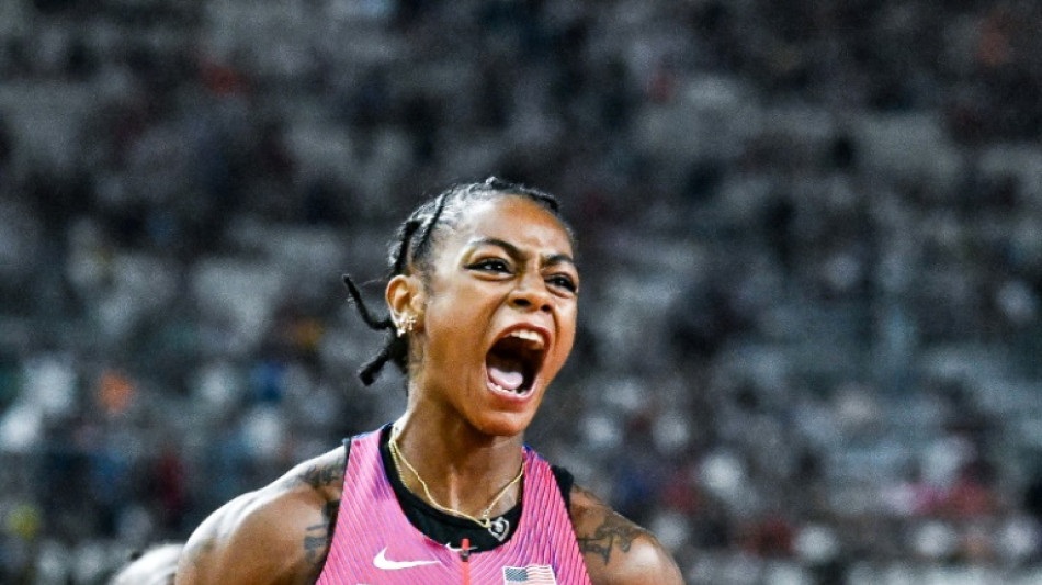 Mondiaux d'athl&eacute;tisme: Richardson la flamboyante se pare d'or sur 100 m