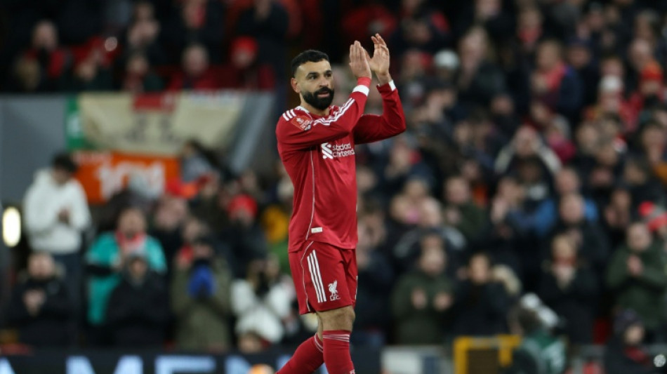 Liverpool boss Slot says Salah victim of 'his own standards' 