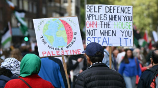 Des milliers de personnes d&eacute;filent &agrave; Londres en soutien &agrave; Gaza, un an apr&egrave;s le 7-Octobre 