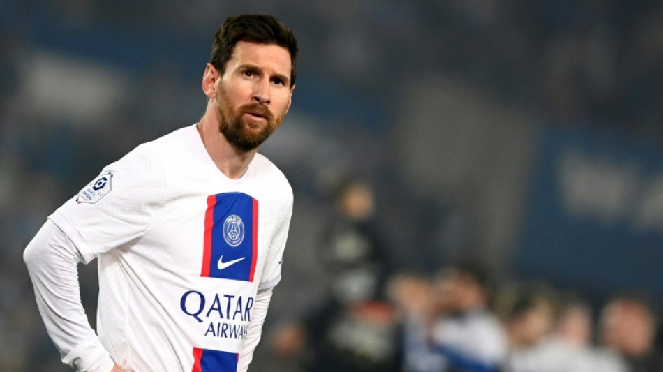 Paris SG: Messi, le chant du d&eacute;part
