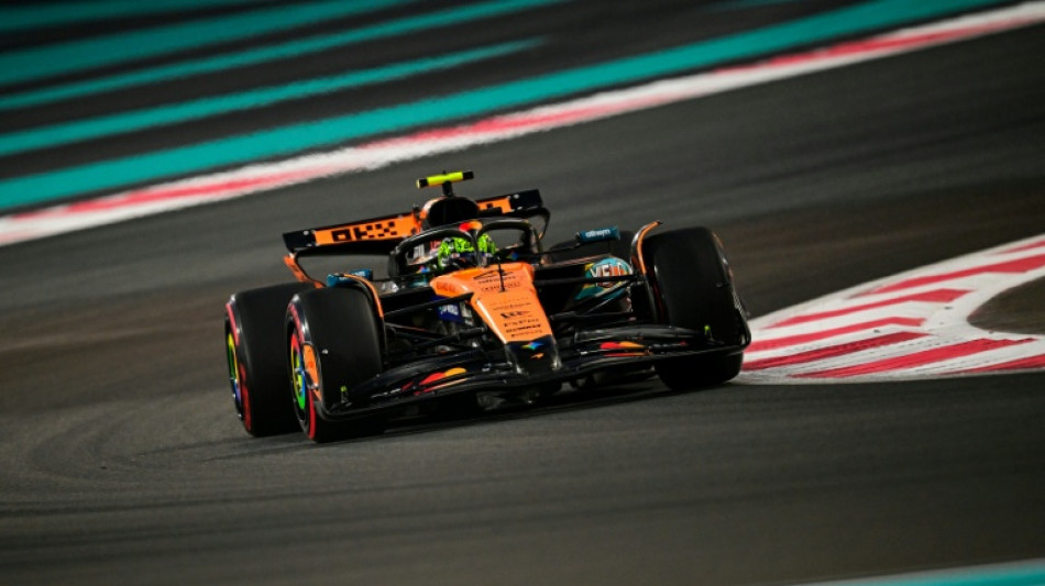 Norris vuelve a superar a Verstappen en los segundos libres de Abu Dabi