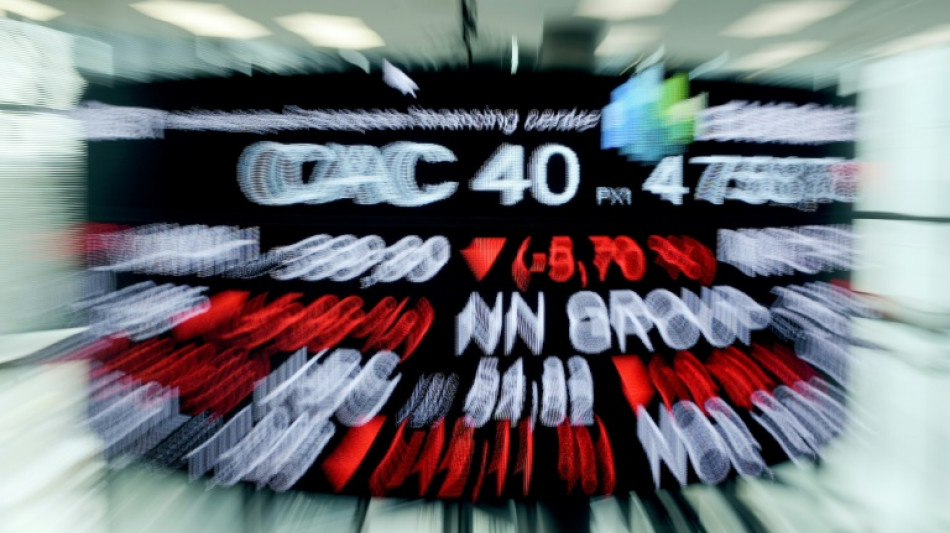 La Bourse de Paris cl&ocirc;ture en baisse apr&egrave;s la r&eacute;union de la BCE