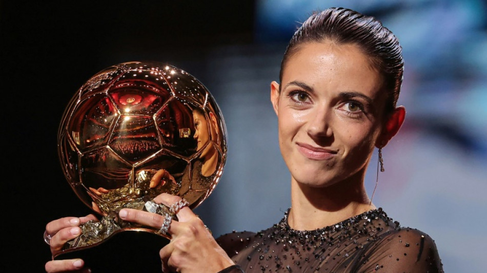 Spain star Bonmati toasts 'unique year' after winning Women's Ballon d'Or