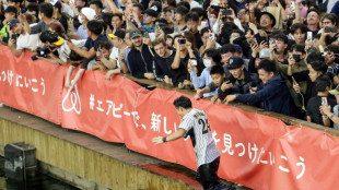 Japan baseball fans leap into river as 'Curse of the Colonel' lifted