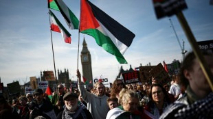Alívio e ceticismo em protesto pró-palestinos em Londres