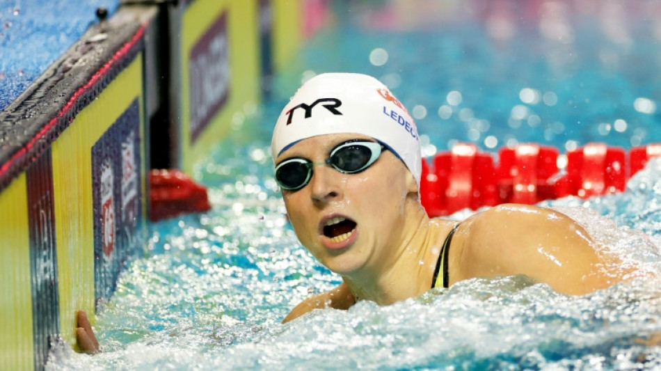 Natation: titre national et temps canon pour l'Am&eacute;ricaine Ledecky sur 800 m