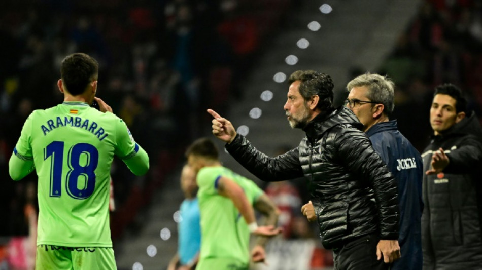 El Getafe destituye a su entrenador Quique S&aacute;nchez Flores