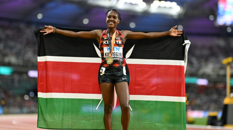 Mondiaux d'athl&eacute;tisme: troisi&egrave;me titre pour la K&eacute;nyane Kipyegon sur 1500 m