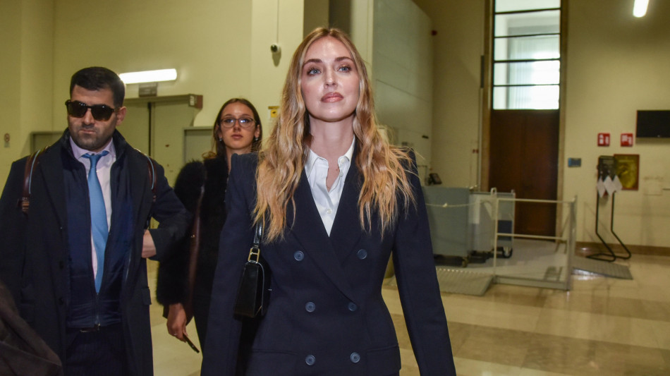 Pm Milano, condannare Ferragni a un anno e 8 mesi