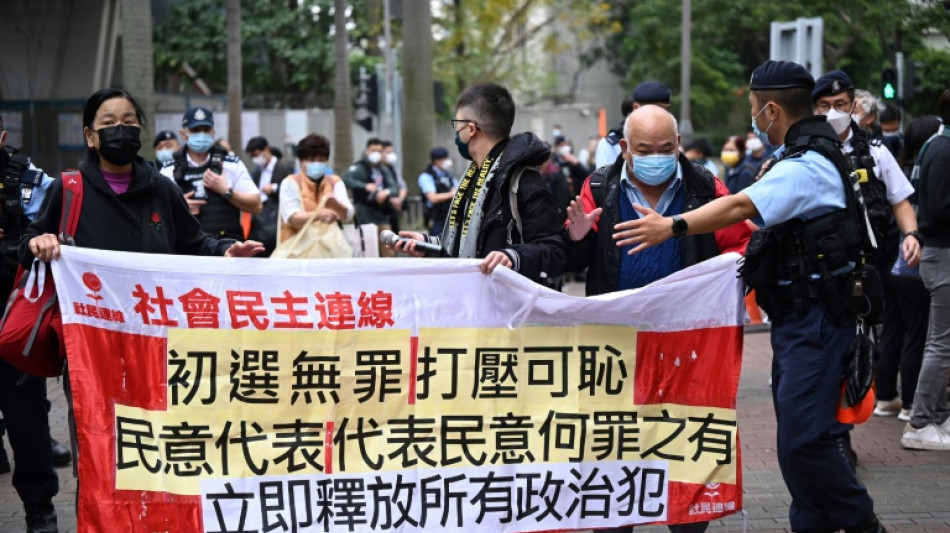 Hong Kong: ouverture du plus grand proc&egrave;s de militants pro-d&eacute;mocratie