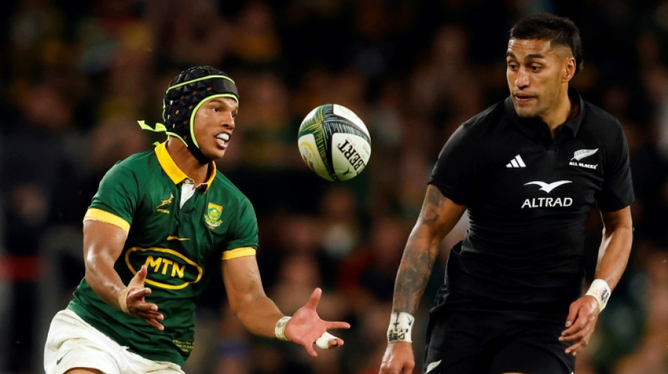 Rugby: L'Afrique du Sud humilie les All Blacks &agrave; 14 jours du Mondial-2023