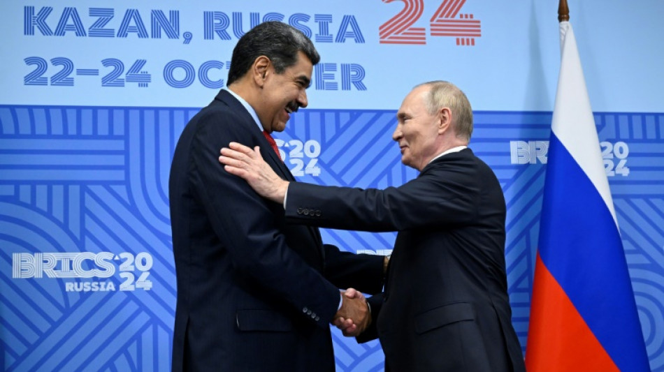 Sommet des Brics: le pr&eacute;sident v&eacute;n&eacute;zu&eacute;lien fait part de son "admiration" pour la Russie