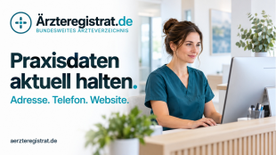 &Auml;rzteregistrat.de: So k&ouml;nnen Praxen ihre Verzeichnisdaten aktuell halten